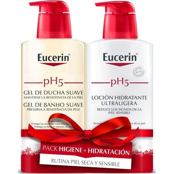 Eucerin Pack de Loción 400 deml + Gel de baño de 400ml