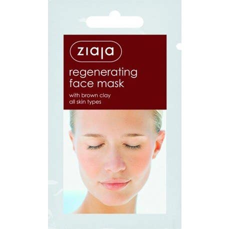 Ziaja Mascarilla Facial Regeneradora Arcilla Marrón 7 ml