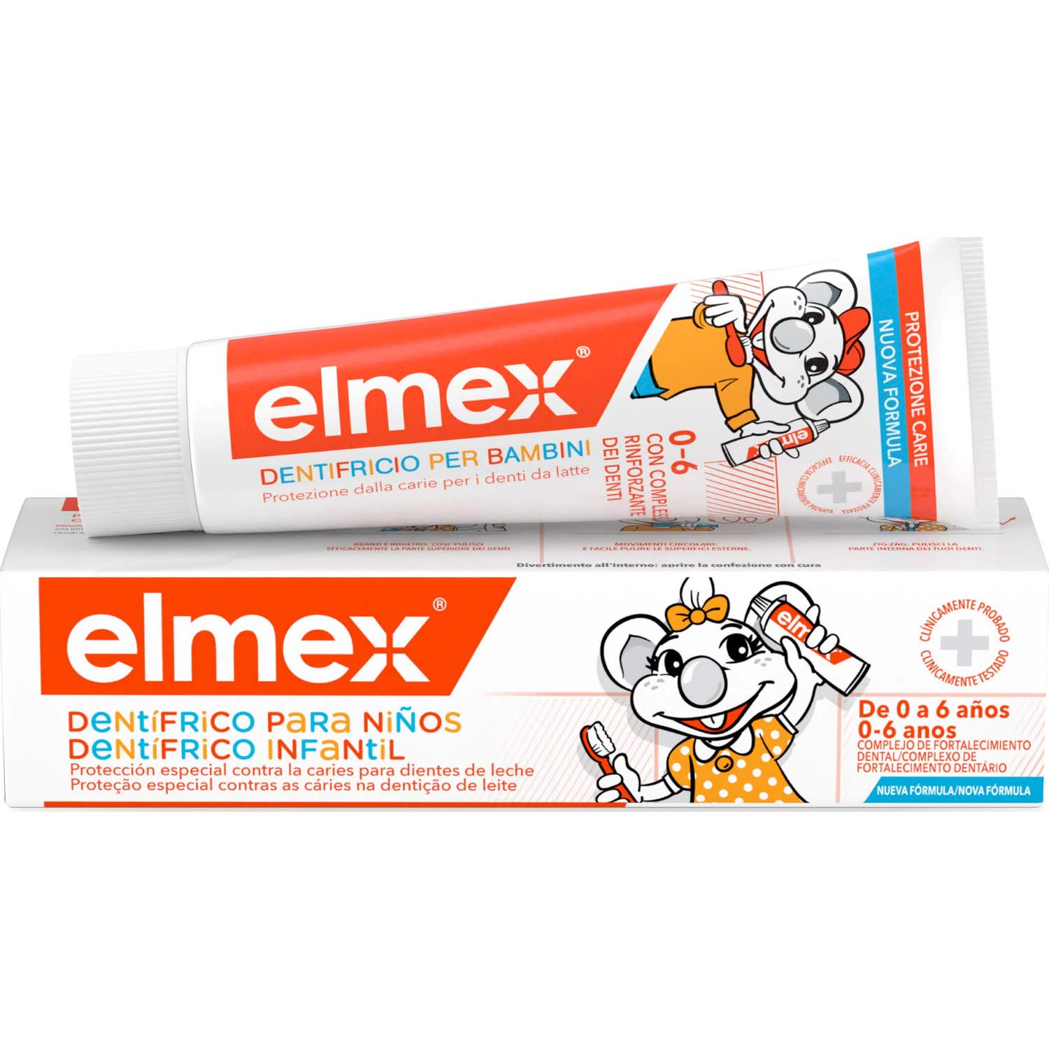 Elmex Protección Caries Dentífrico para Niños 0-6 años 50ml