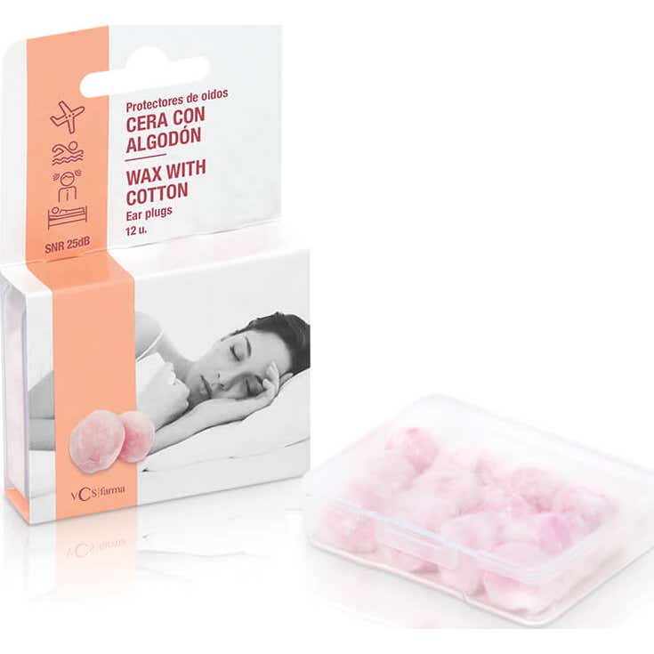VCS tapones oídos cera 12uds