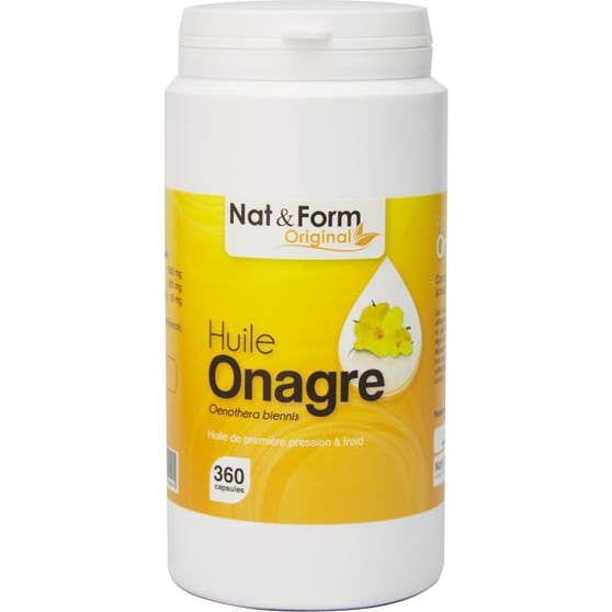 Nat&Form Aceite de Onagra Original 360 caps