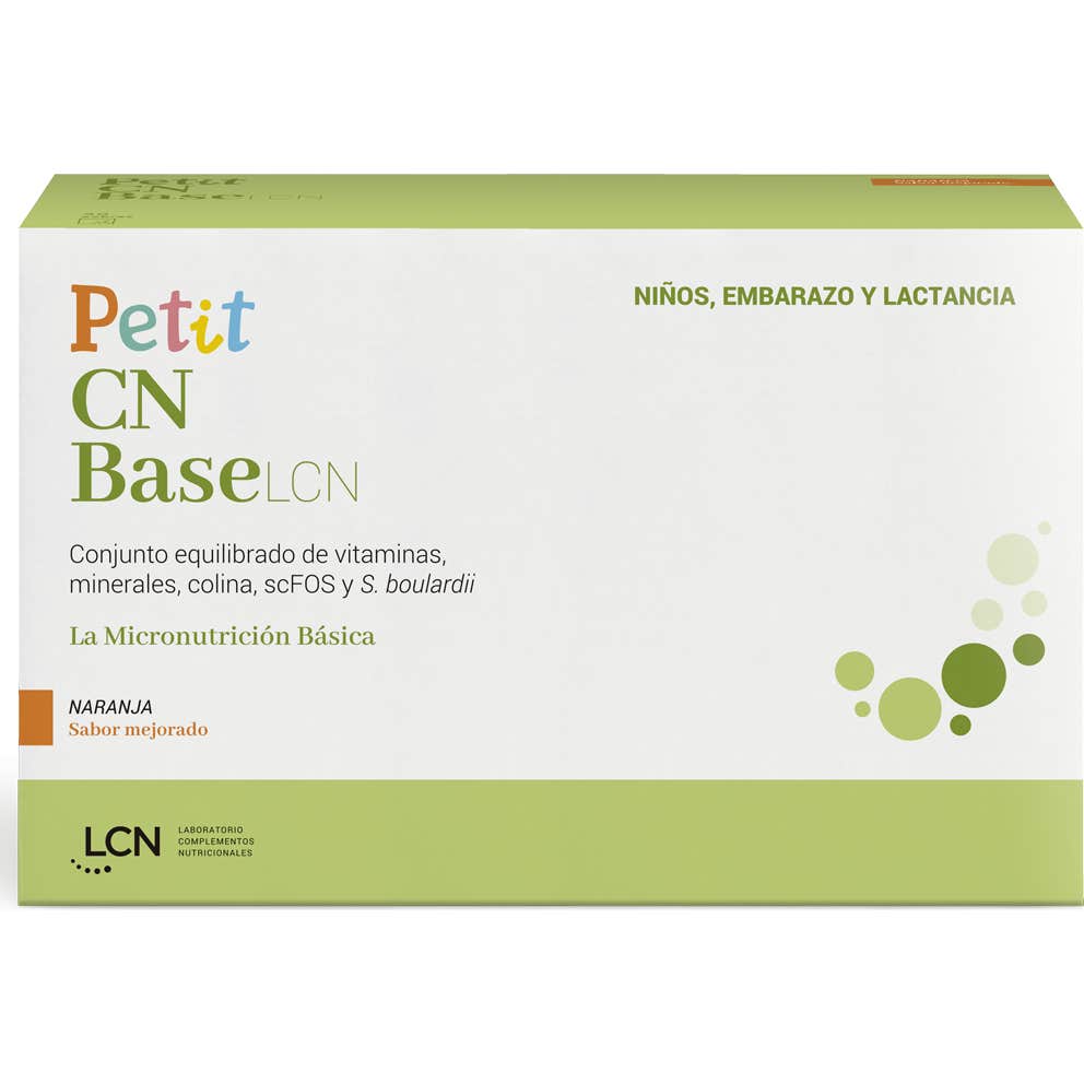 Petit CN Base sabor naranja 30 sobres