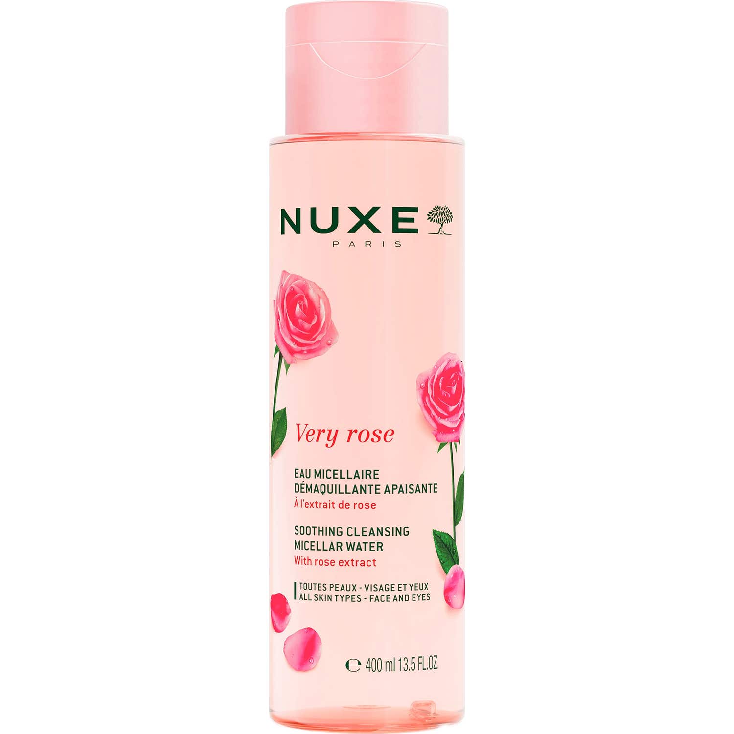 Nuxe Very Rose Agua Micelar Desmaquillante Calmante 400ml