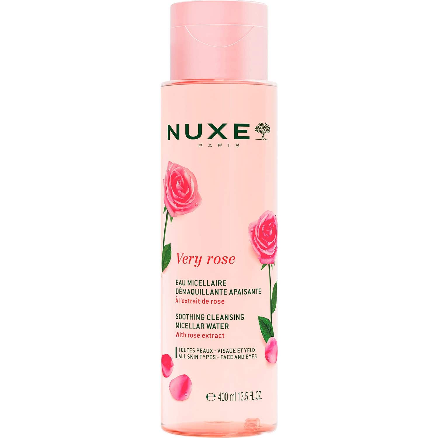 Nuxe Very Rose Agua Micelar Desmaquillante Calmante 400ml