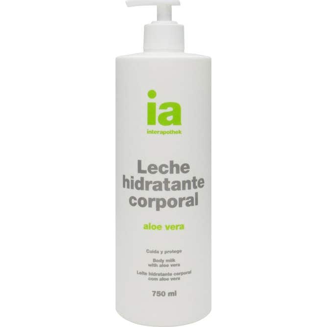 Interapothek leche hidratante corporal aloe vera 750ml