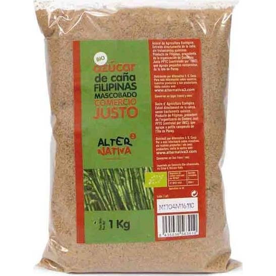 Alternativa3 Azúcar de Caña Mascobado 1 Kg