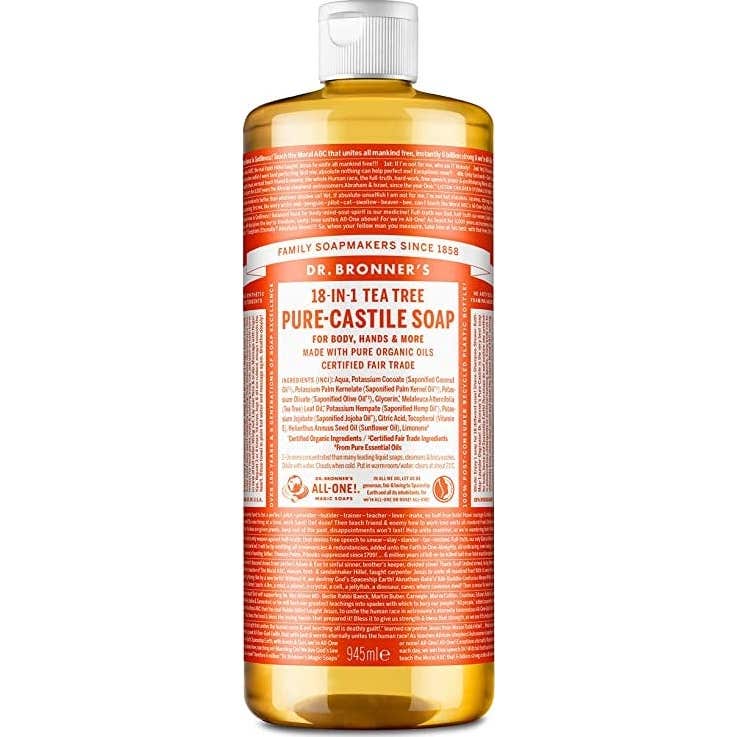 Dr. Bronner's Jabón Líquido Árbol Té 945 Ml