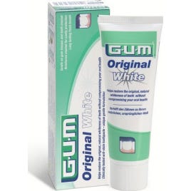 Original Pasta de Dientes Blanca Goma de Mascar Original Gum Lot 2 x 75 ml