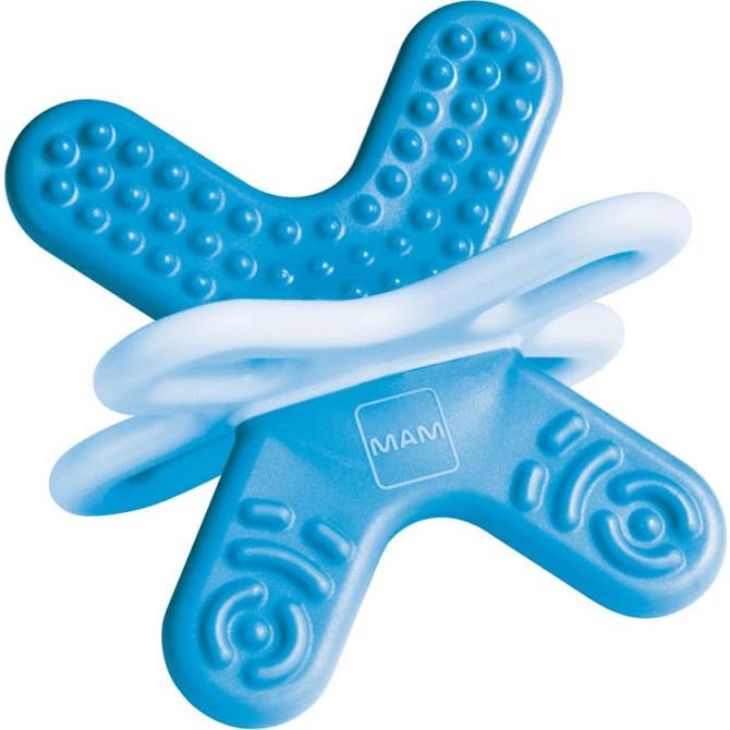 Mam Mordedor Mini Bite & Relax Fase 2 +4M Azul 1ud