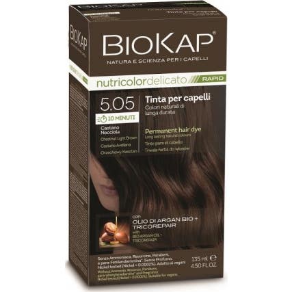 Biokap Nutricolor Tinte de Cabello 5.05 Castaño 135 ml