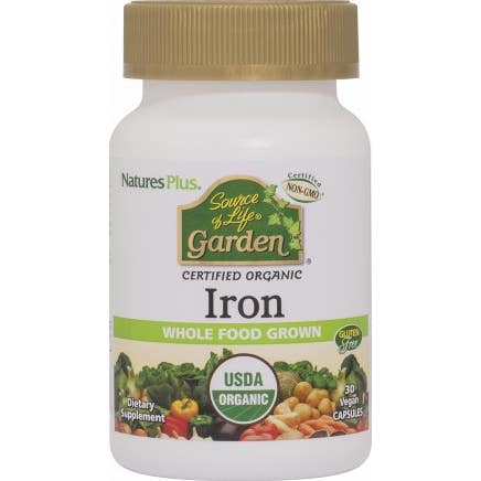 'Nature''s Plus Garden Hierro 30 caps'