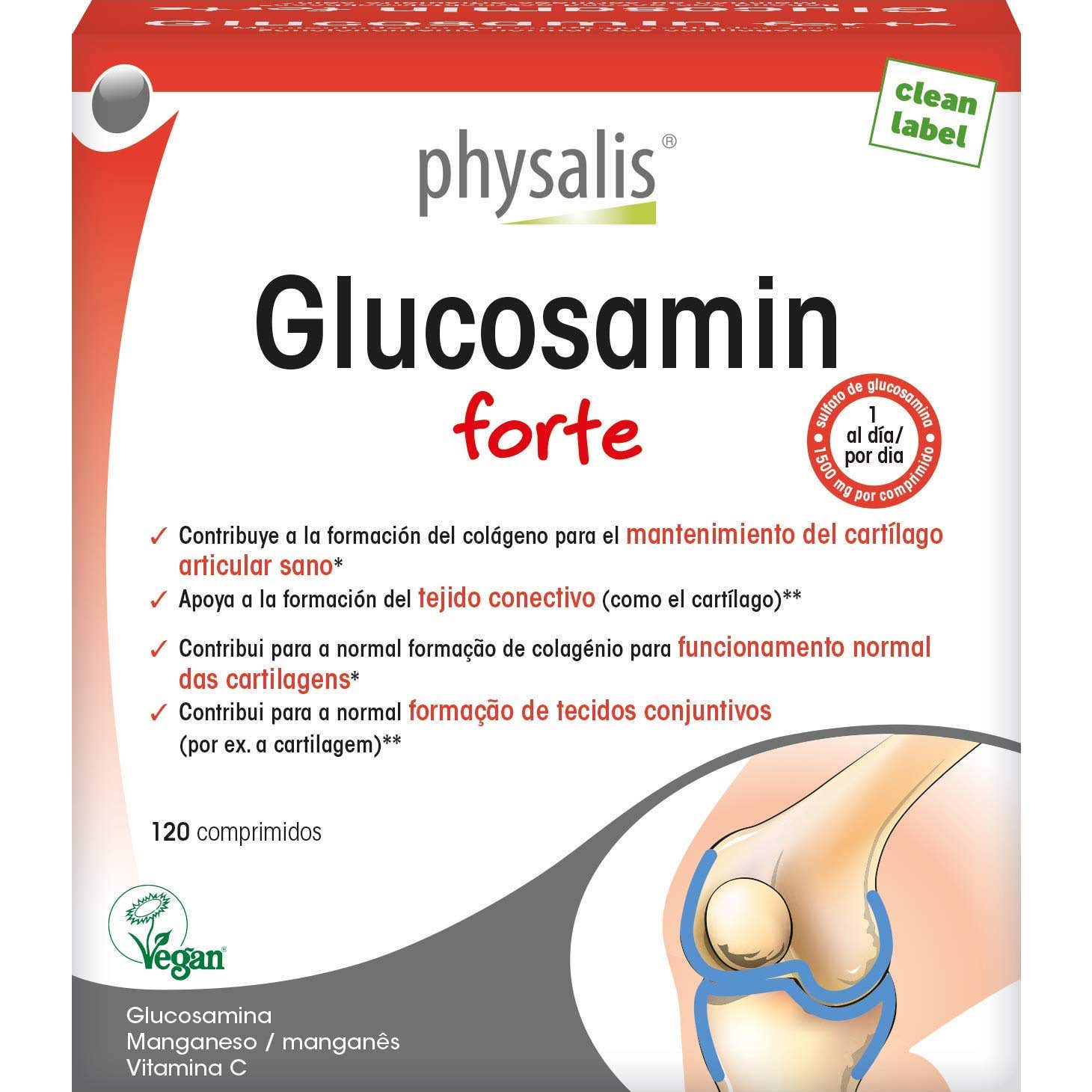 Physalis Glucosamin Forte 120 comp