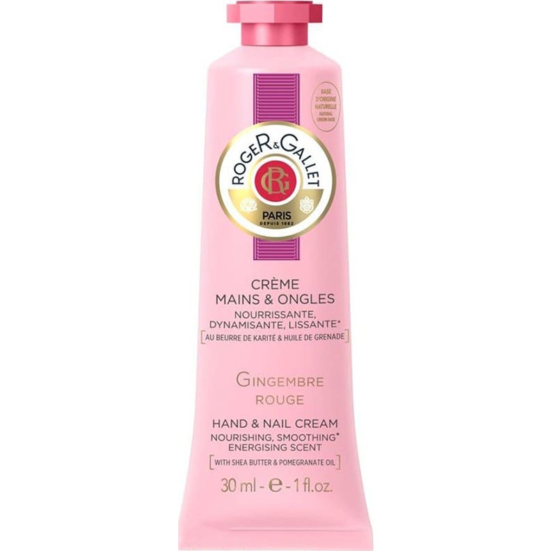 Roger & Gallet Crema Manos Uñas Jengibre Rojo 30ml
