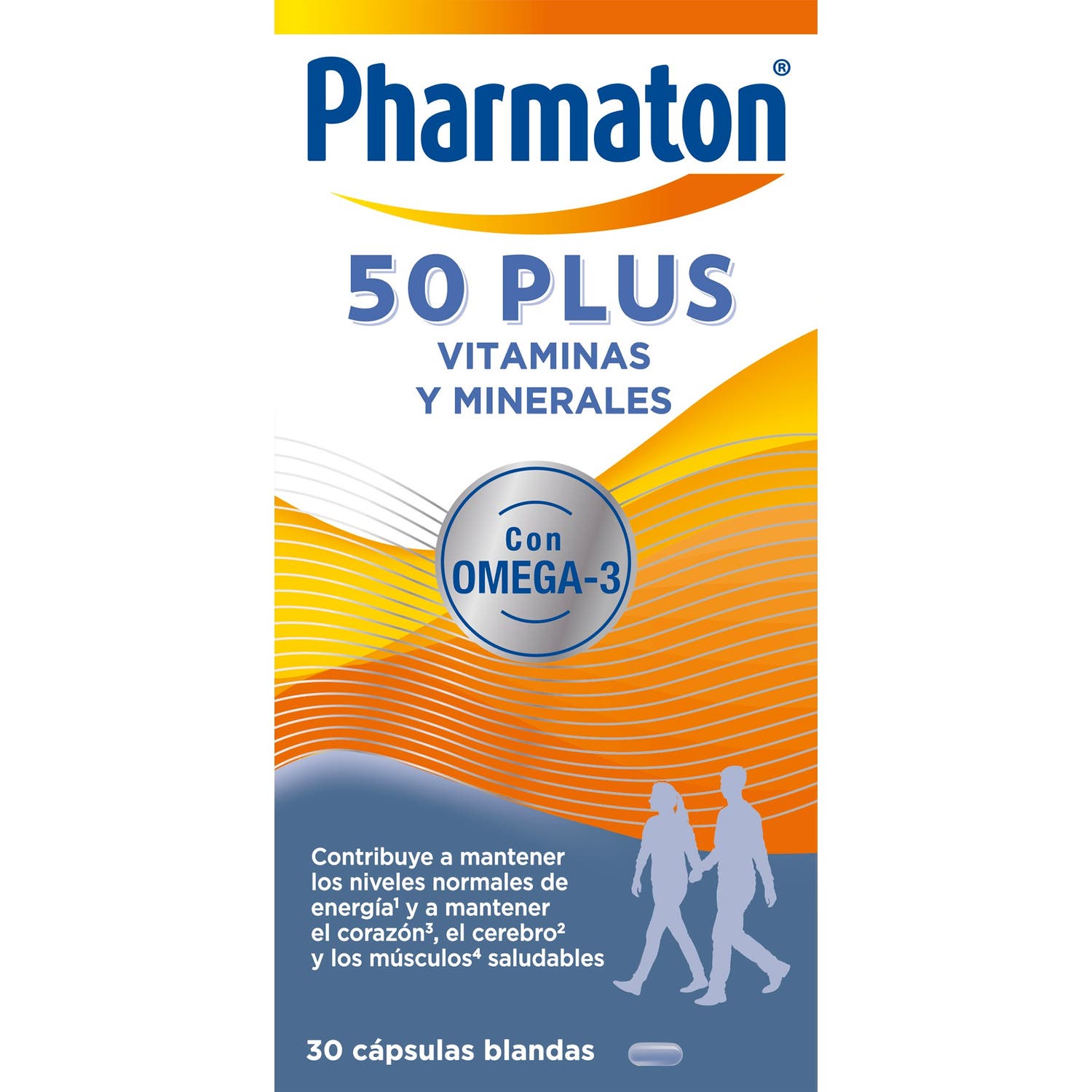 Pharmaton® 50 Plus 30 caps