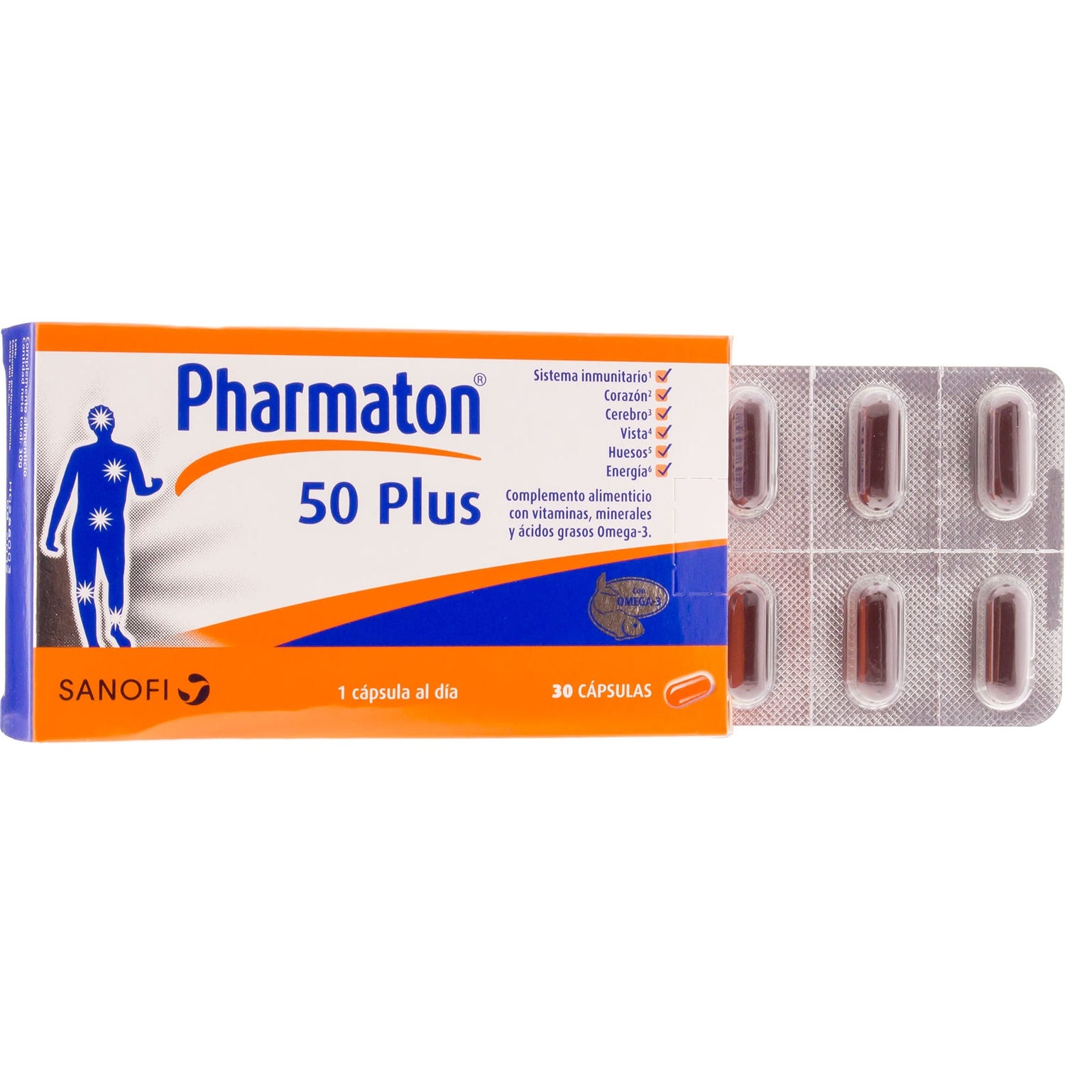 Pharmaton® 50 Plus 30 caps