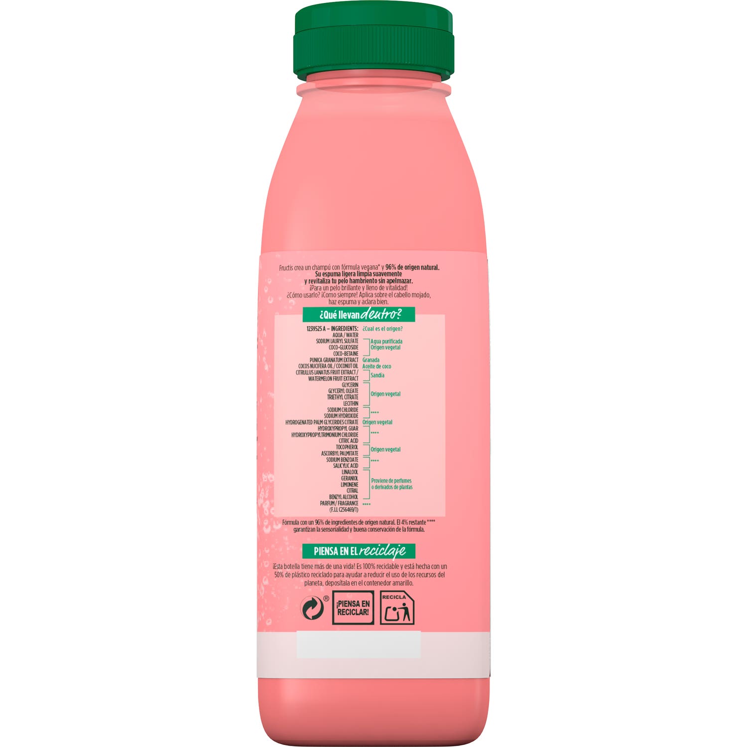 Garnier Hair Food Watermelon Revitalising Champú 350ml