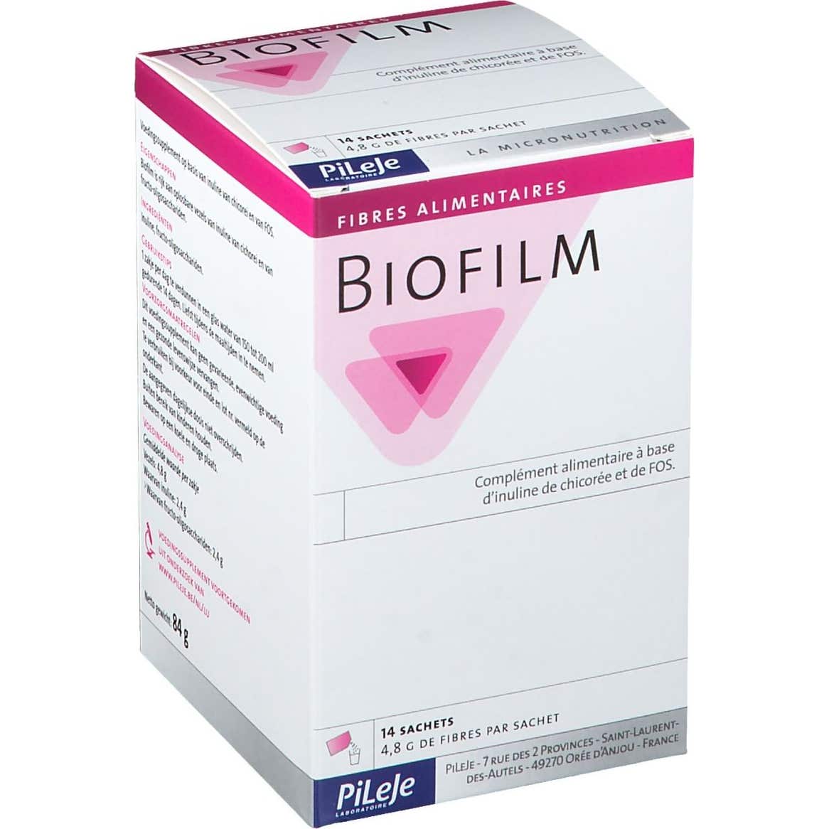 Pileje Biofilm Prebiotics 14 sobres