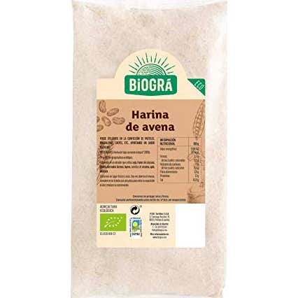Biogra Harina de Avena Eco 500 g