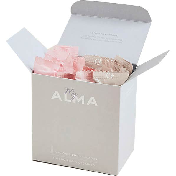 My Alma Compresa Algodon Orgánico Super 12uds