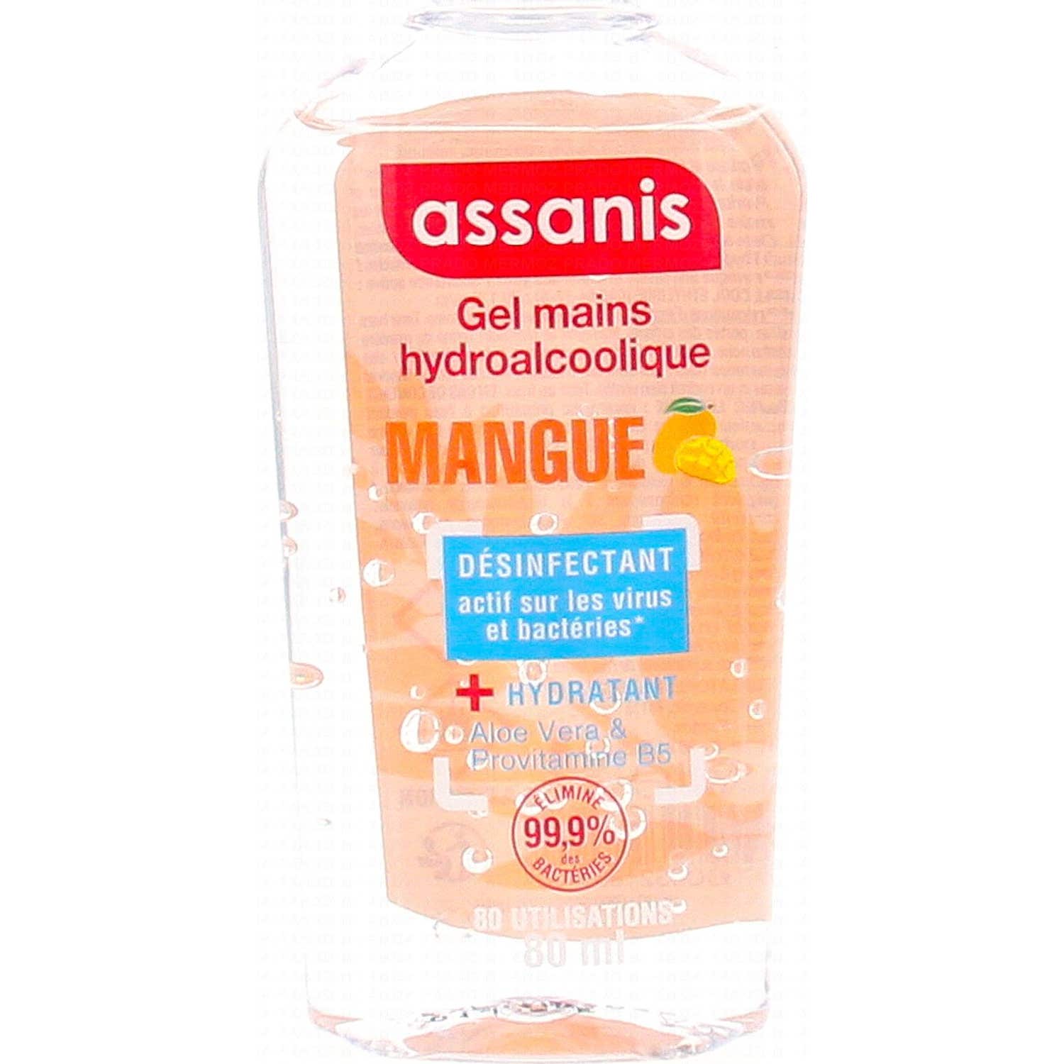 Assanis Limited Gel Antibacteriano para Manos Olor Mango 80ml