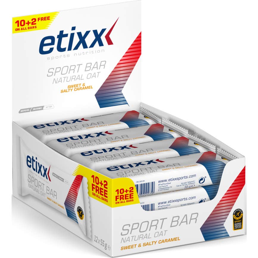 Etixx Oat Bar Sweet & Salty 12x50g