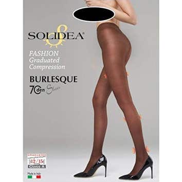 Solidea Burlesque 70den Sheer Pantimedia Miel Talla 4XL 1 ud