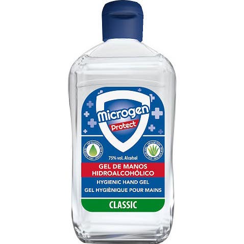 MicrogenGel Hidroalcohólico Higienizante con Aloe vera y Glicerina 500 ml