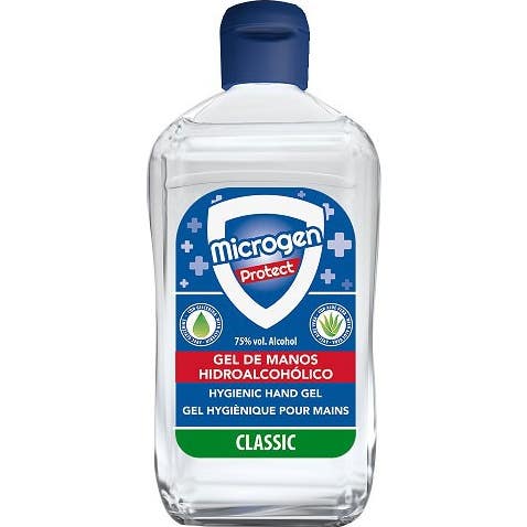 MicrogenGel Hidroalcohólico Higienizante con Aloe vera y Glicerina 500ml