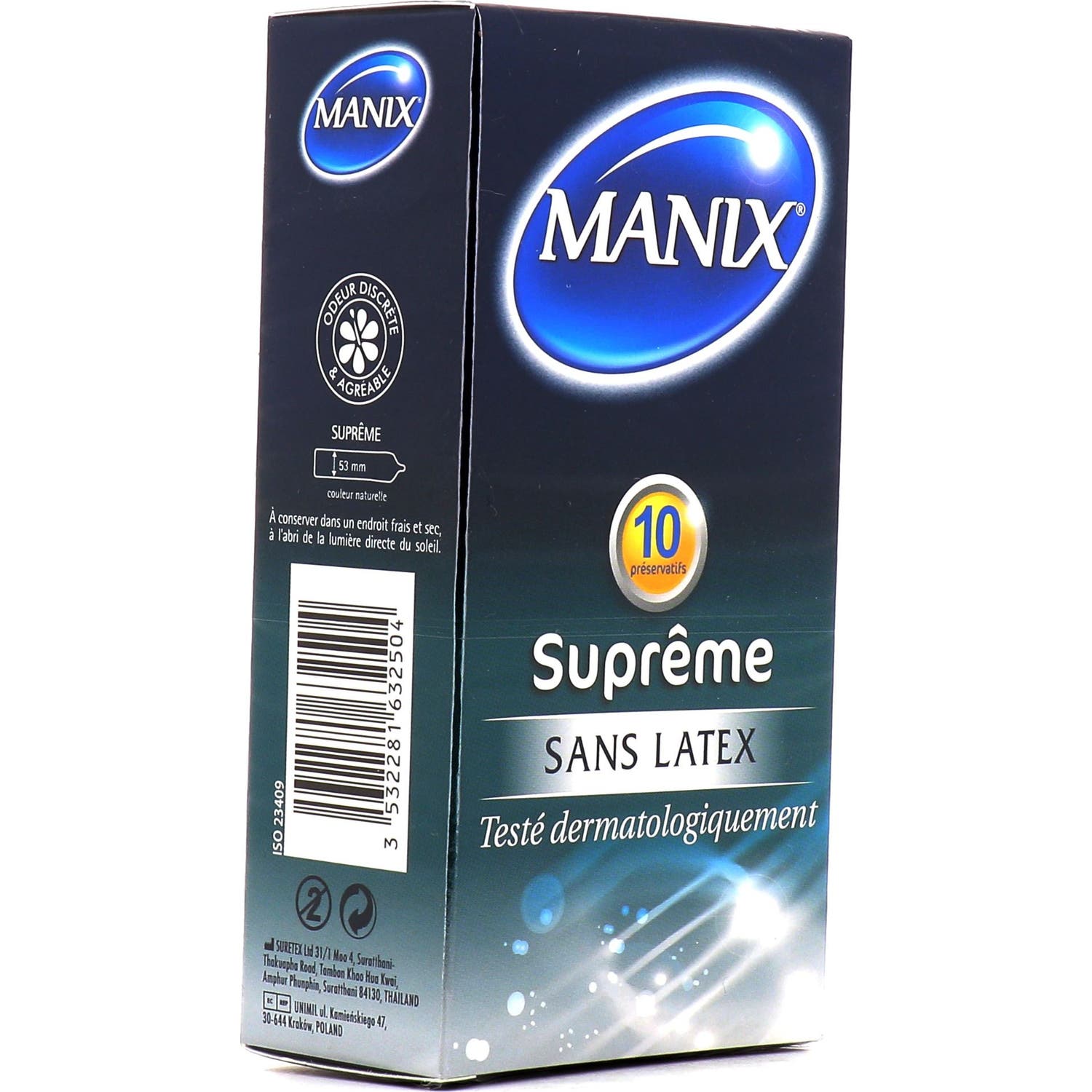 Manix Suprme Latex Free 10 preservativos