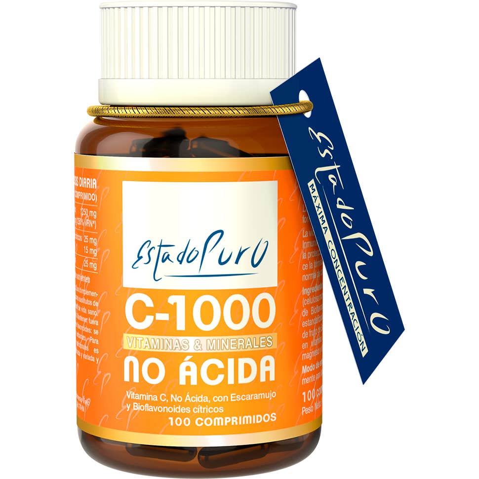 Tongil Estado Puro Vitamina C-1000 No Ácida 100comp