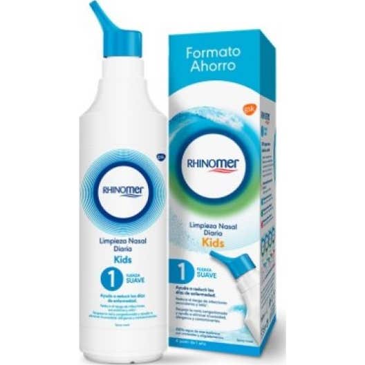 Rhinomer Limpieza Nasal Kids Fuerza Suave 1 180 ml