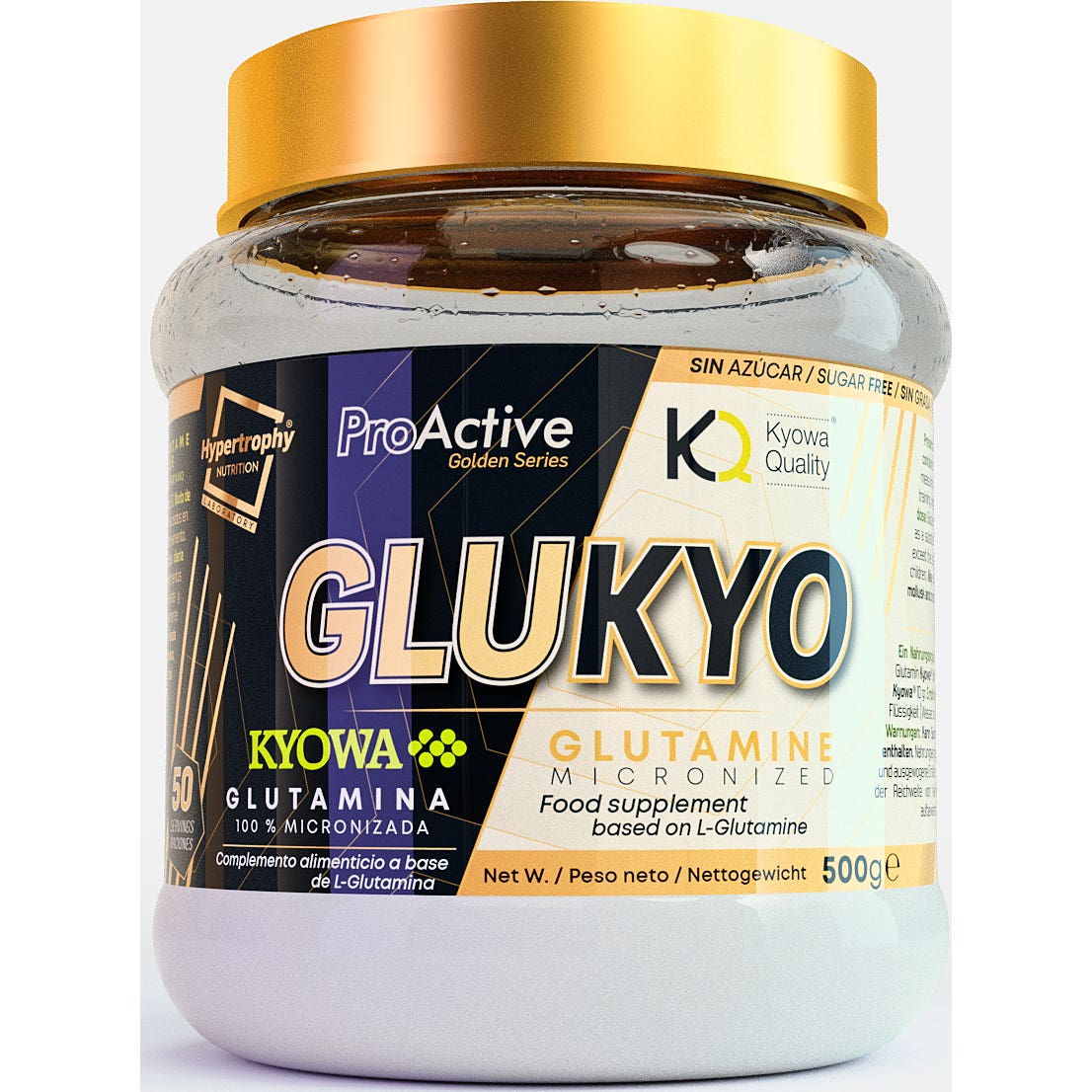 Hypertrophy Nutrition Glukyo Glutamina 500g