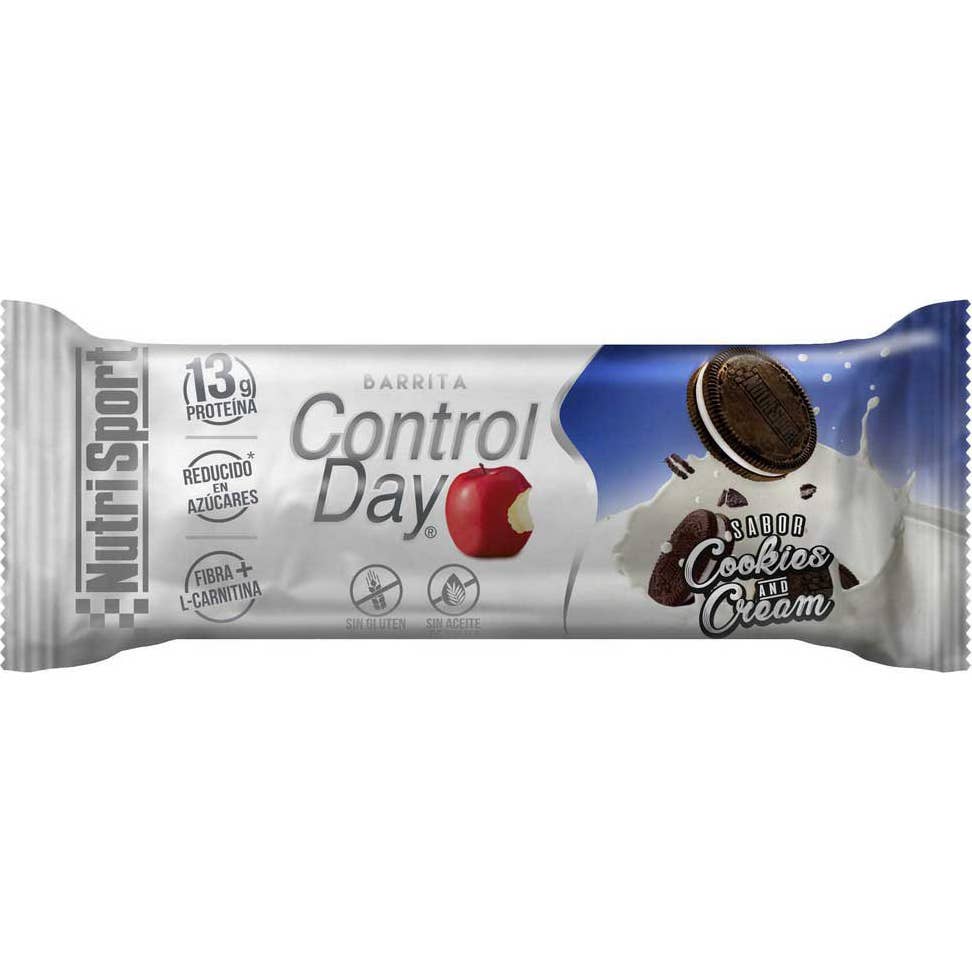 Nutrisport Controlday Bar Cookies & Cream 44g