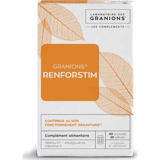 Granions Renforstim 40 Cápsulas + 20 caps