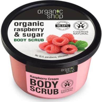 Organic Shop Exfoliante Corporal Crema de Frambuesa 250 ml