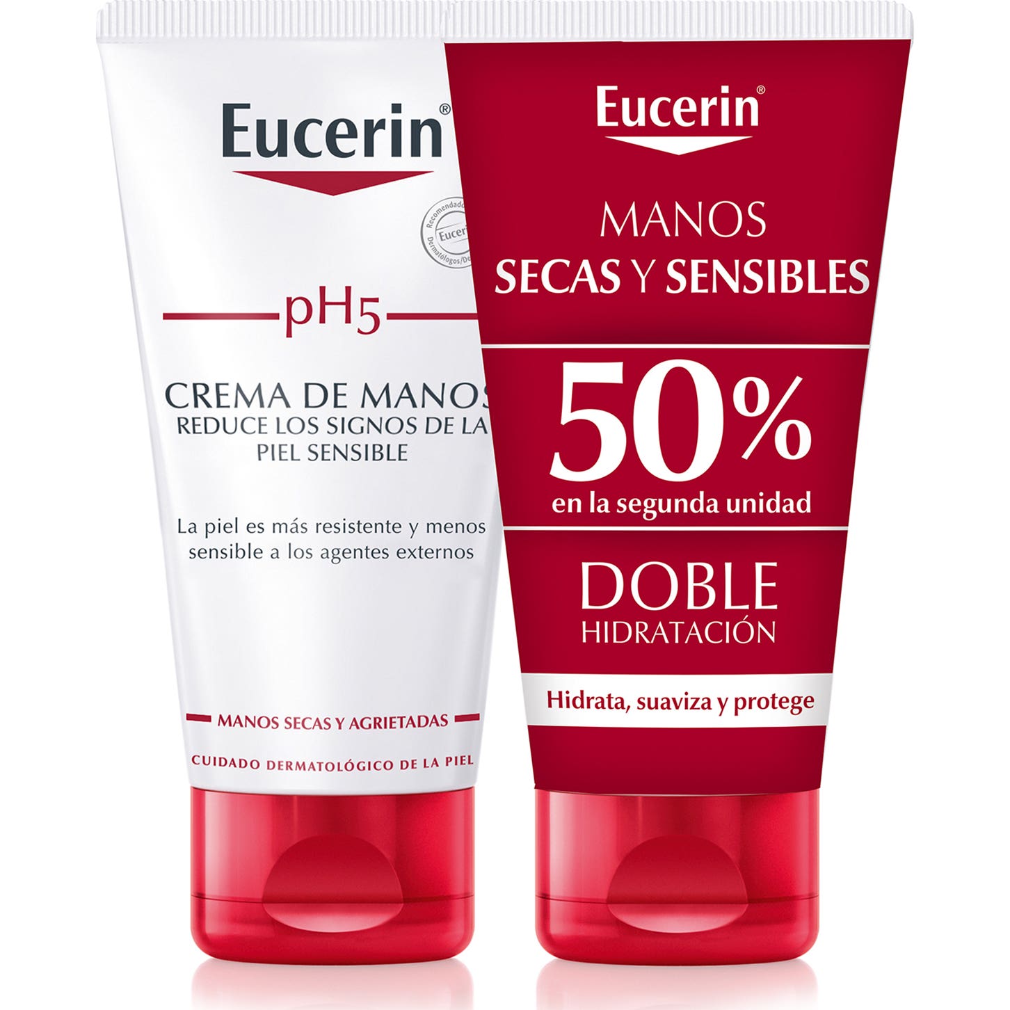 Eucerin Duplo Crema De Manos pH5 2x75ml