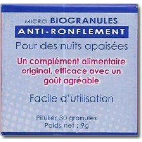Micro-Biogránulos Anti-Ronquido Caja de 30 gánulos