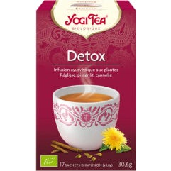 Yogi Desintoxicante de Té 17 Bolsitas 30,6G