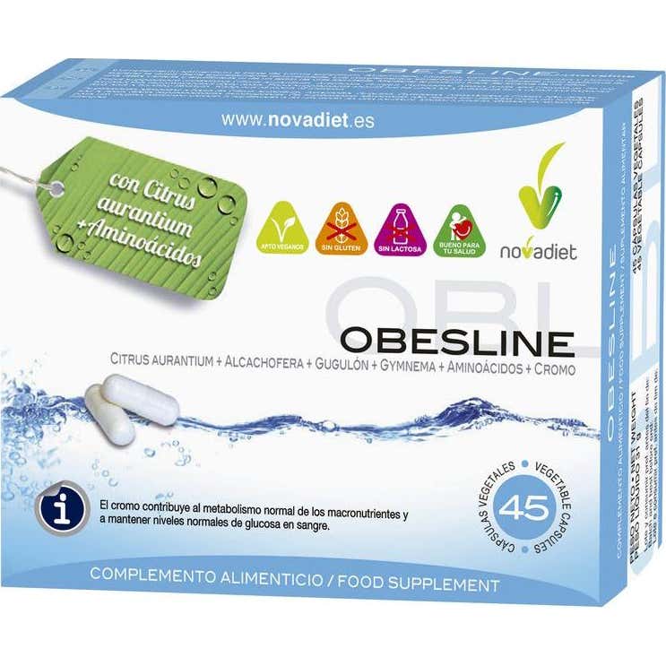Nova Diet Obesline 45 Cápsulas - Imagen 2