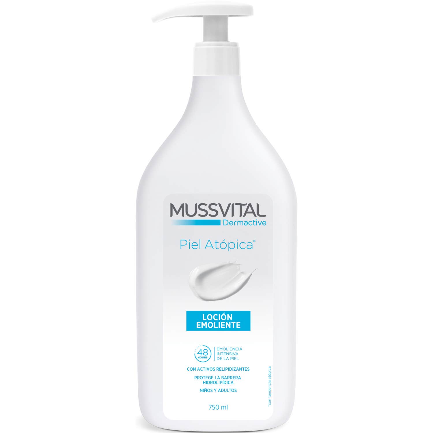Mussvital Dermactive Loción Emoliente Piel Atópica 750ml