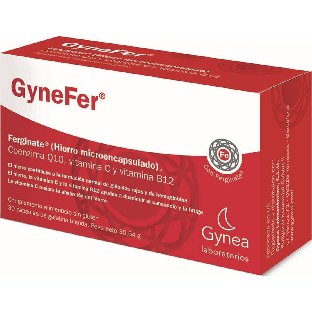 Gynefer Rojos 30Cáps