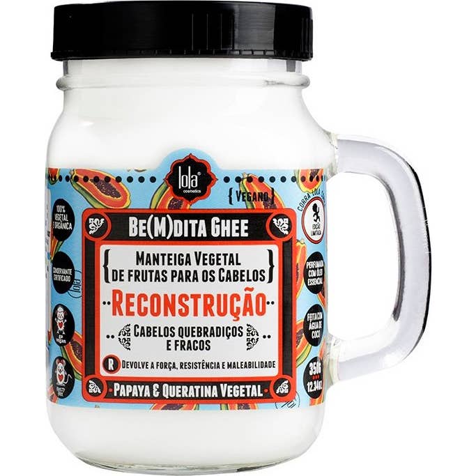 Lola Cosmetics Be(M)Dita Ghee Mascarilla Papaya E Queratina Vegetal 350 g