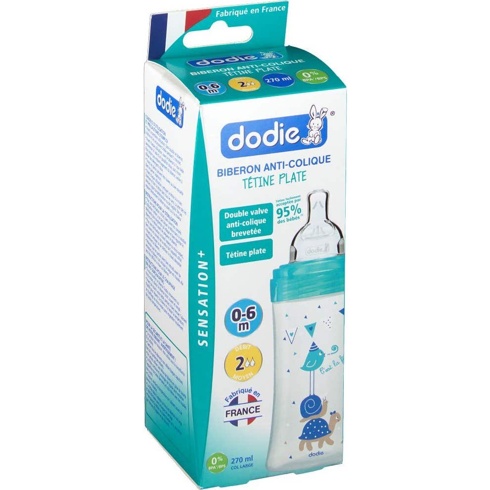Dodie Sensation+ Biberón Lagoon Gato 0-6M 270ml