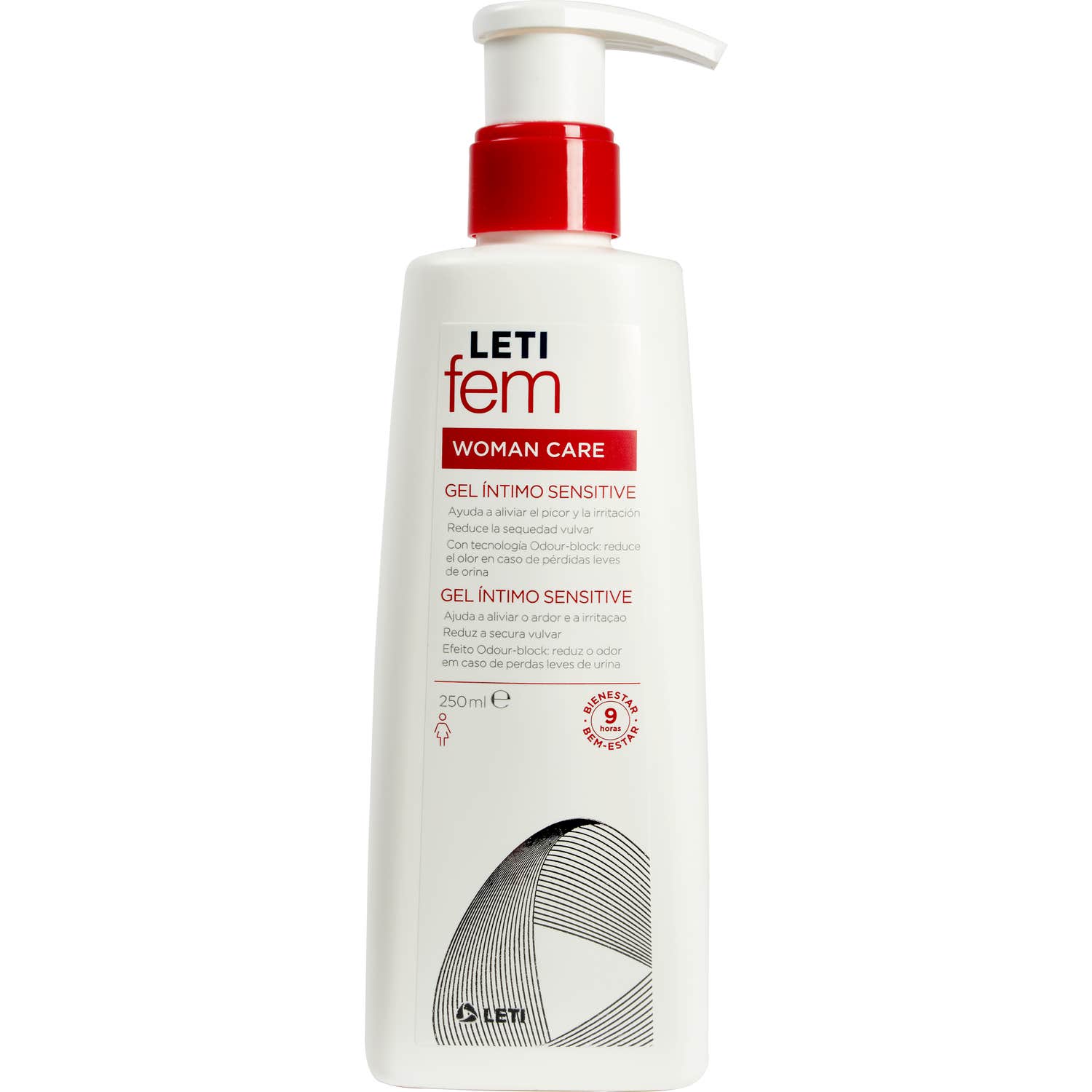 LetiFem Gel Íntimo Sensitive 250ml