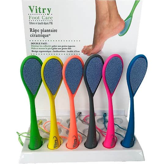 Vitry Raspador de Pies Cerámico Fluor 1 ud