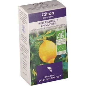 Doctor Valnet Aceite Esencial Orgánico de Limón 10 ml