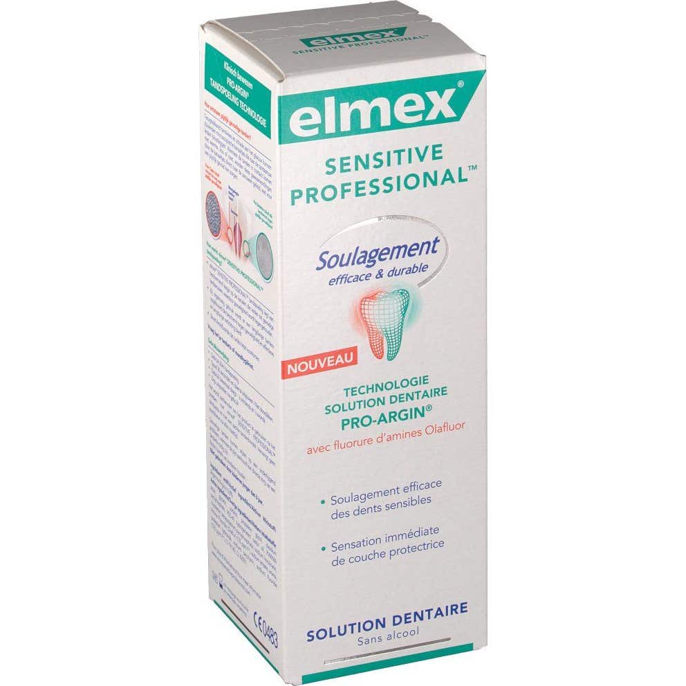 Elmex Sensitive Professional Solución Dental 400ml