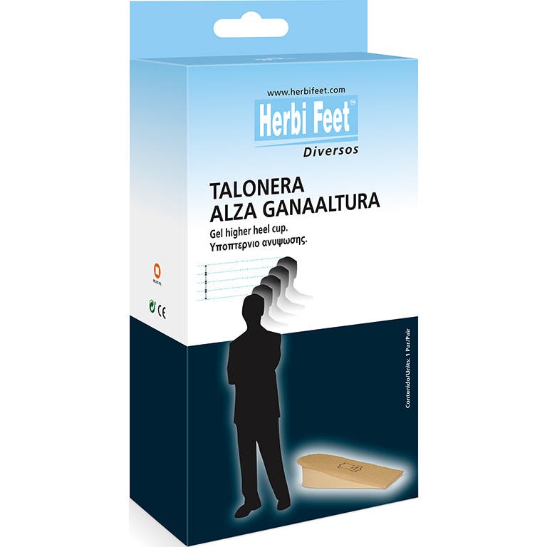 Herbifeet Talonera Alza Ganaaltura 15 cm 1 par