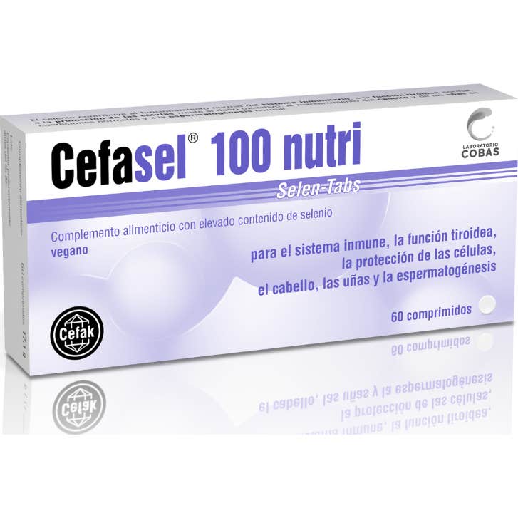 Cefak 100 Nutri Selenium 60 Comp.