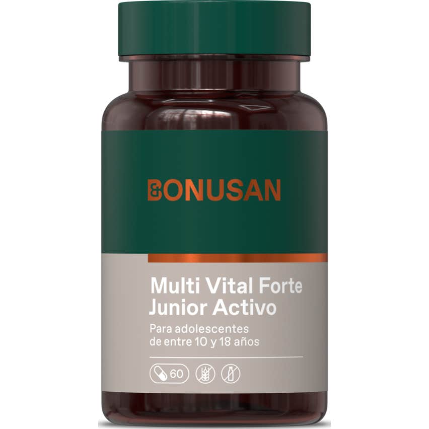 Bonusan Multi Vital Forte Junior Activo 60caps